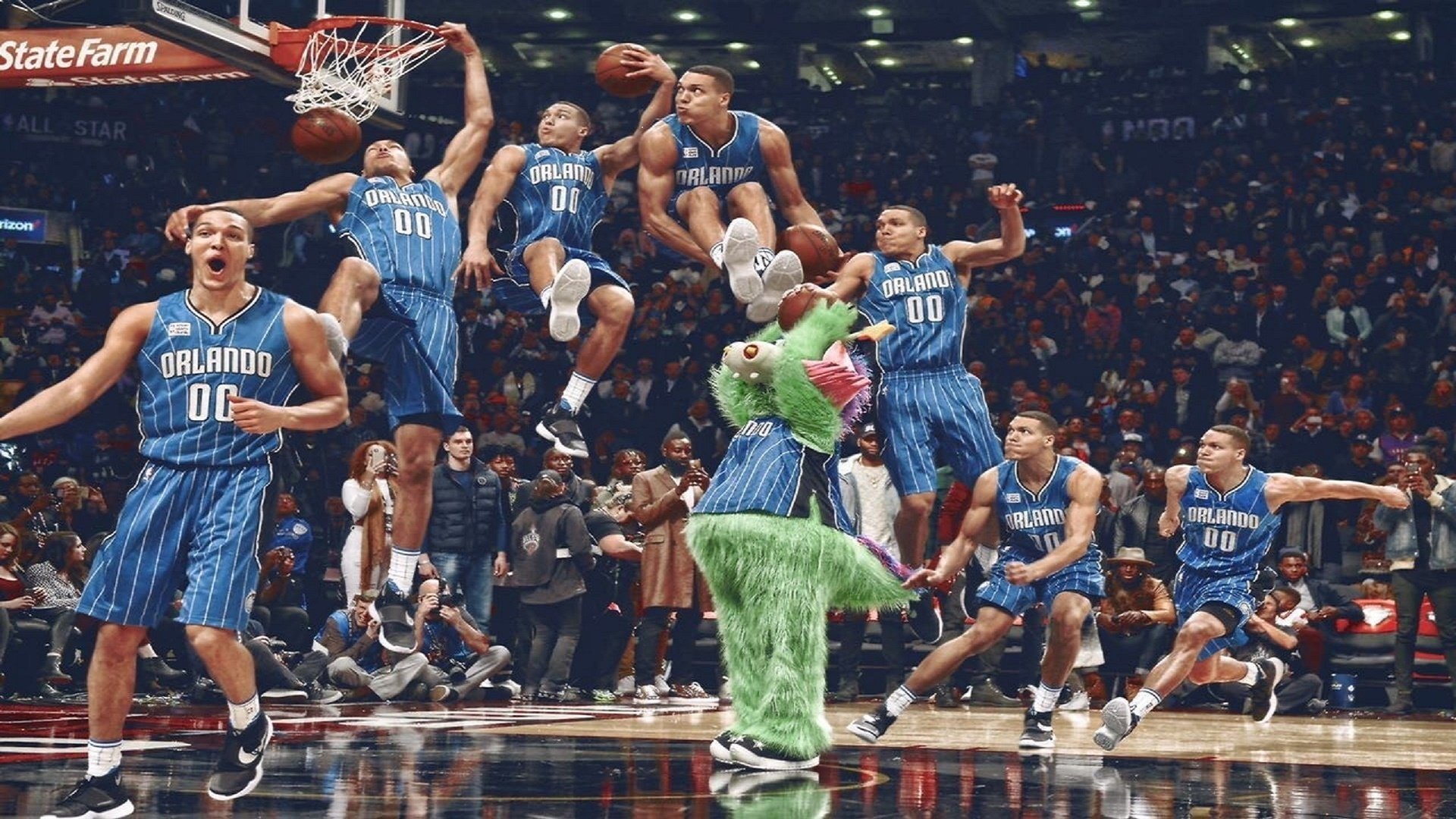 骑士对阵山西队，浓眉关键时刻站出来，一记封盖定乾坤